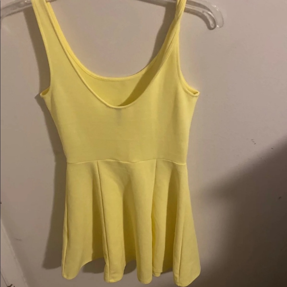 Yellow dress